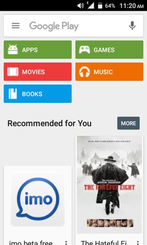 Select the Search bar