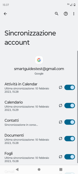 I tuoi contatti di Google verranno ora sincronizzati con il tuo telefono