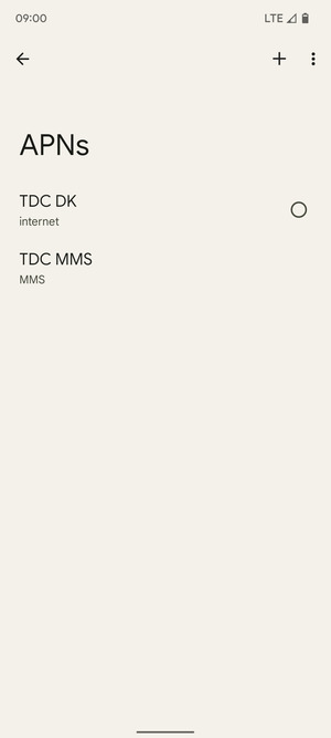 Your phone has now been set up to MMS