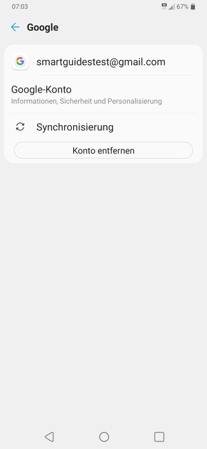Wählen Sie Synchronisierung