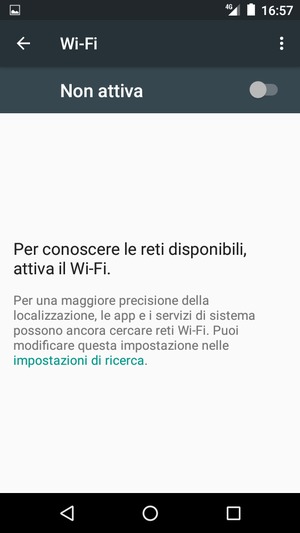 Attiva Wi-Fi
