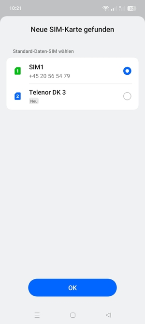 Wählen Sie Public und OK