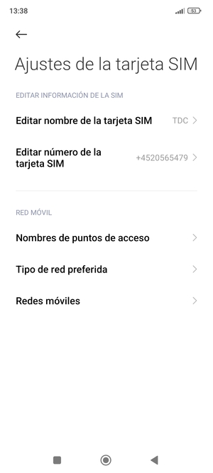 Seleccione Nombres de puntos de acceso