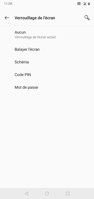 Sélectionnez Schéma