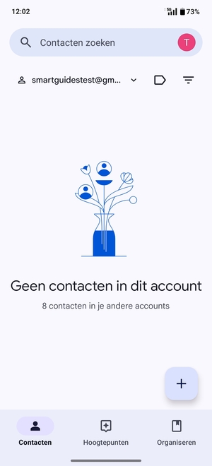 Selecteer Organiseren
