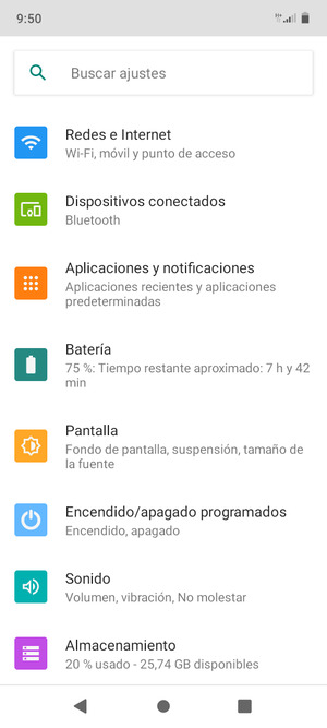 Seleccione Redes e Internet