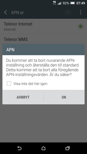 Välj OK