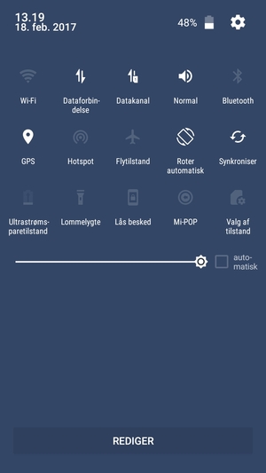 Slå GPS fra