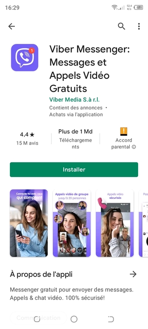 Sélectionnez Installer