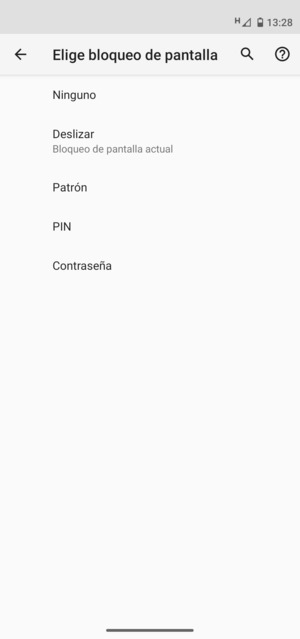 Seleccione Patrón