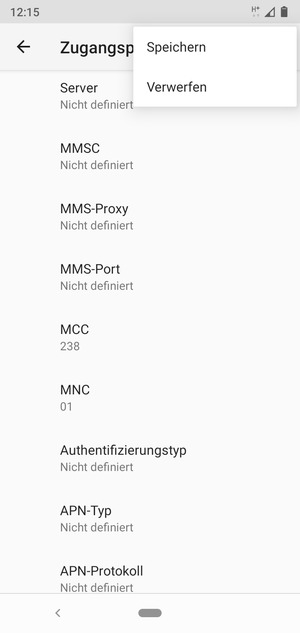 Wählen Sie Speichern