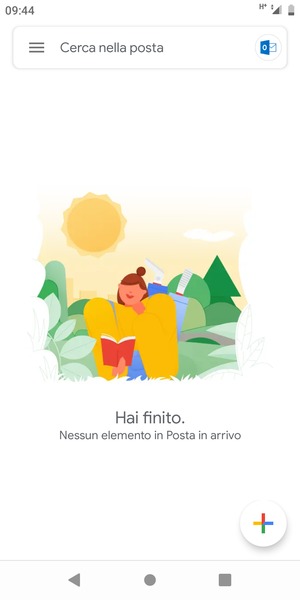 Il tuo Gmail è pronto per l'uso