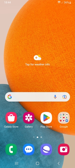 Swipe up