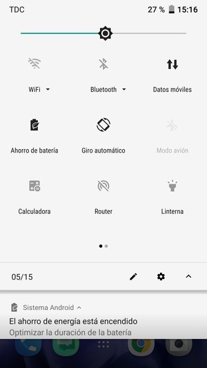Active Ahorro de batería