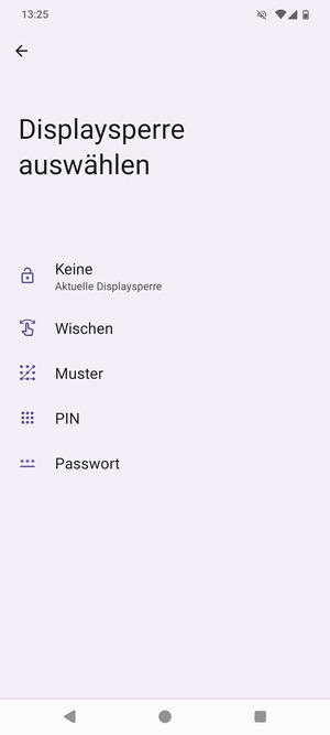 Wählen Sie Muster