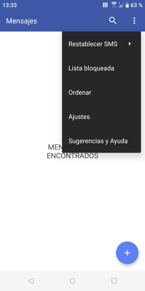 Seleccione Ajustes
