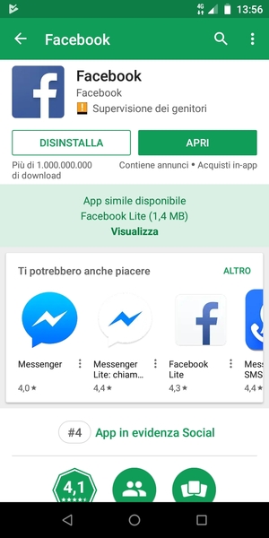 Seleziona APRI
