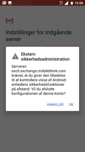 Vælg OK