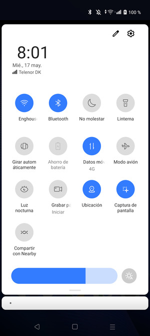 Desactive Wi-Fi y Bluetooth