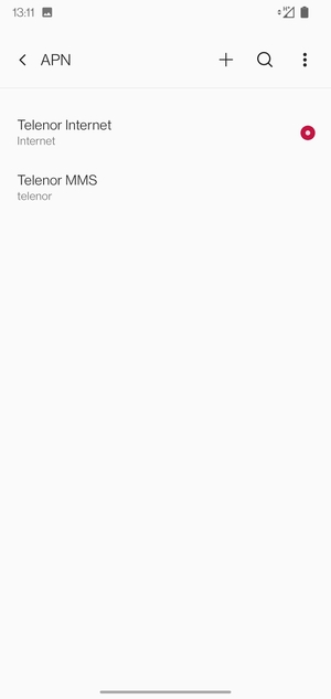 Il tuo telefono è ora stato configurato per gli MMS