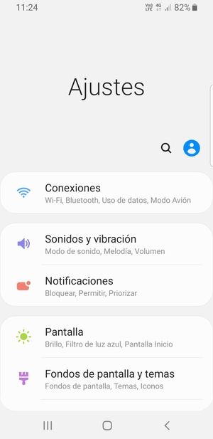 Seleccione Conexiones