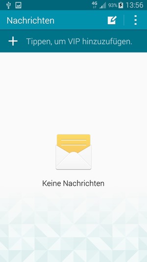 Wählen Sie die Menü-Taste
