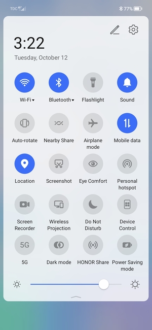 Turn off Wi-Fi and Bluetooth