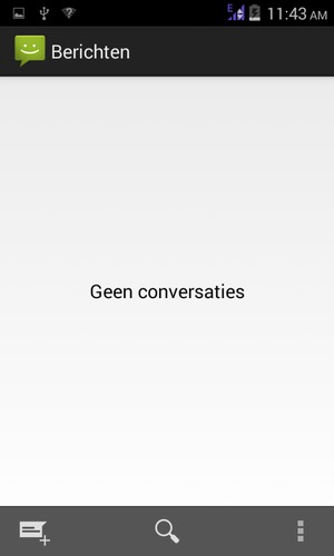 Selecteer de Menu-knop