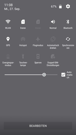 Schalten Sie WLAN und Bluetooth aus