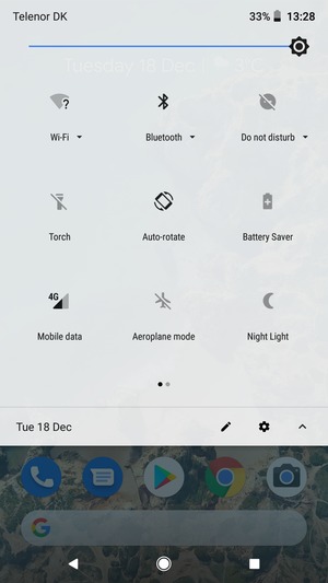 Turn off Wi-Fi and Bluetooth