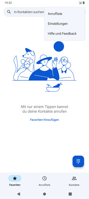 Wählen Sie Einstellungen