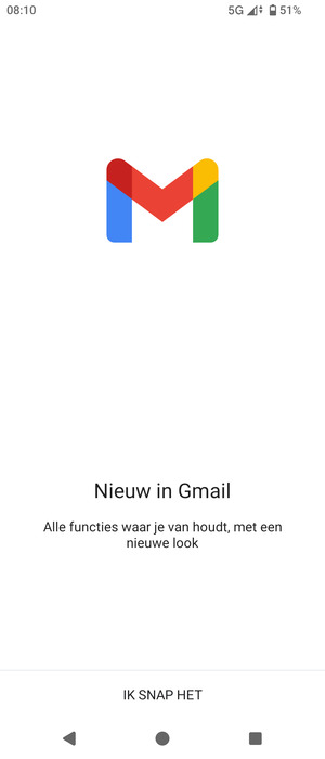 Selecteer IK SNAP HET