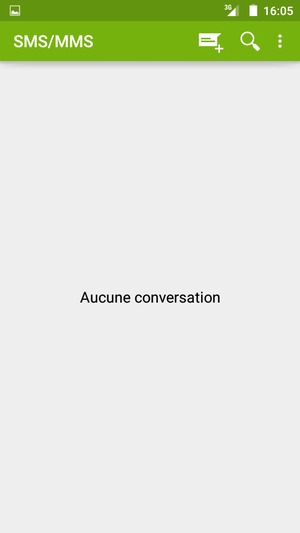 Sélectionnez le bouton du Menu
