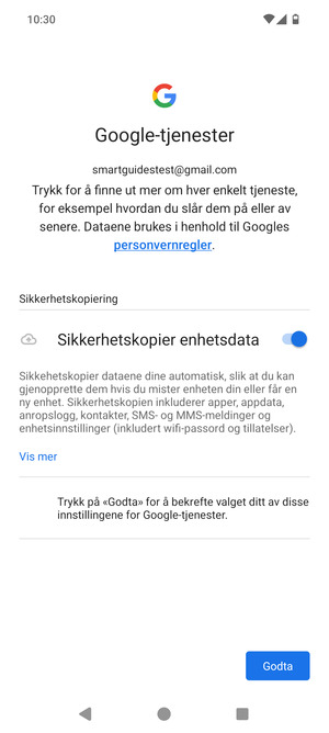 Velg Godta