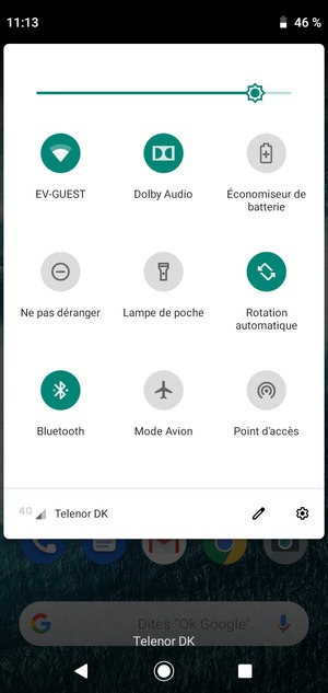 Désactiver le Wi-Fi et le Bluetooth