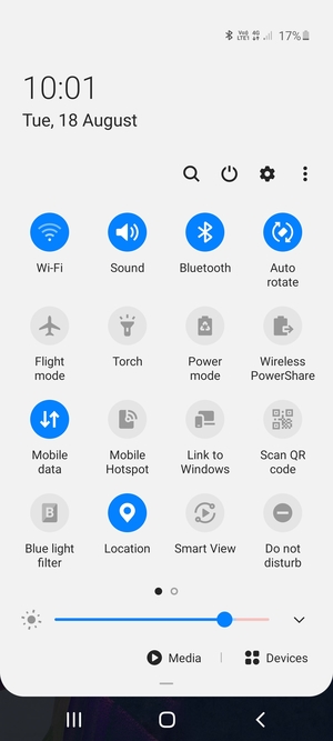 Turn off Wi-Fi  and Bluetooth