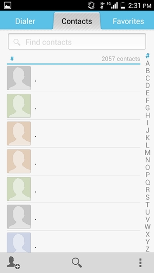 Select the Menu button