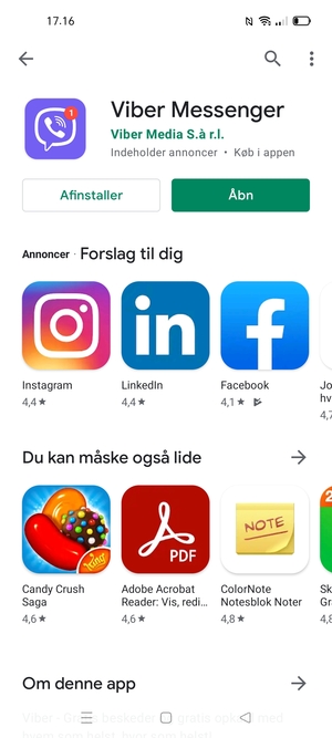 Vælg Åbn
