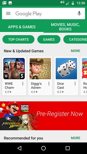 Select the Search bar