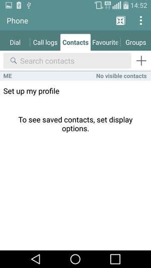 Select the Menu button