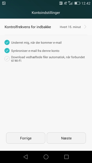 Vælg Næste