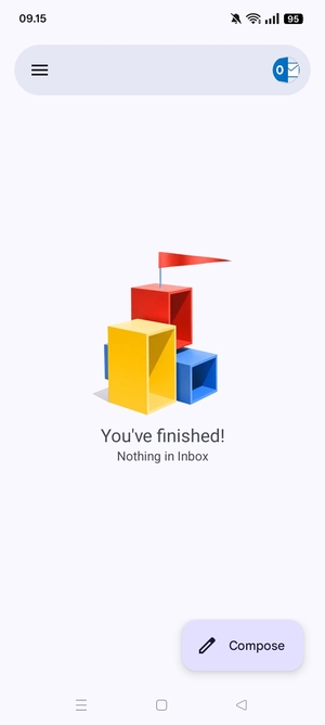 Your Hotmail is ready to use