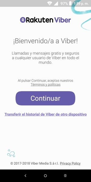 Su aplicación está lista para usar