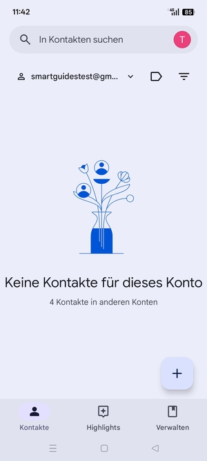 Wählen Sie Verwalten