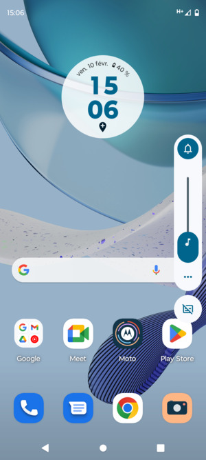 Pour modifier le profil sonore, sélectionnez Son