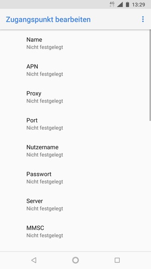 Geben Sie Internet-Informationen ein