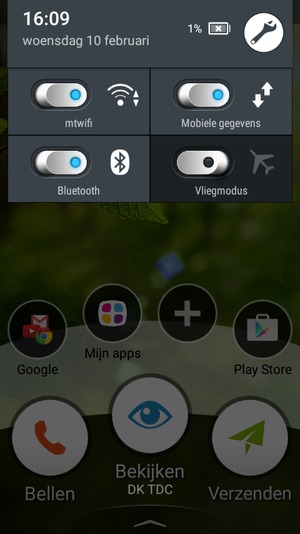Schakel Wi-Fi en Bluetooth uit