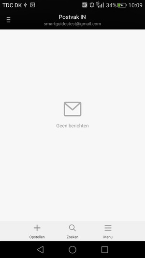 Uw Gmail/Hotmail is klaar voor gebruik