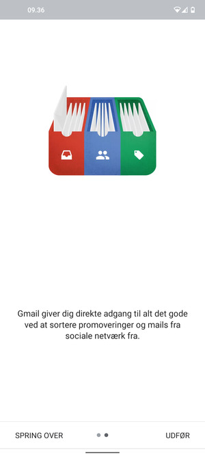 Vælg UDFØR