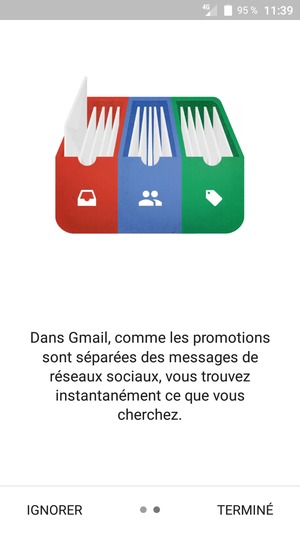 Sélectionnez TERMINÉ